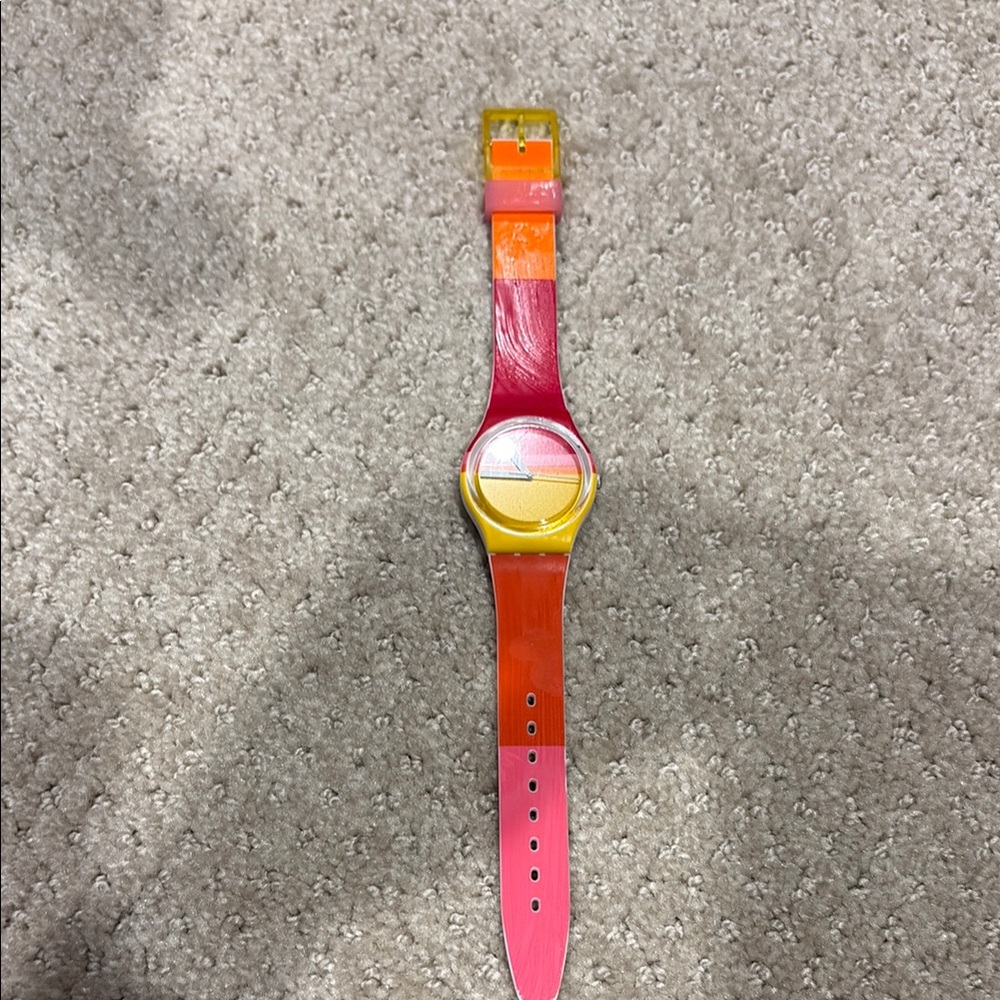 Multi Color Swatch Watch